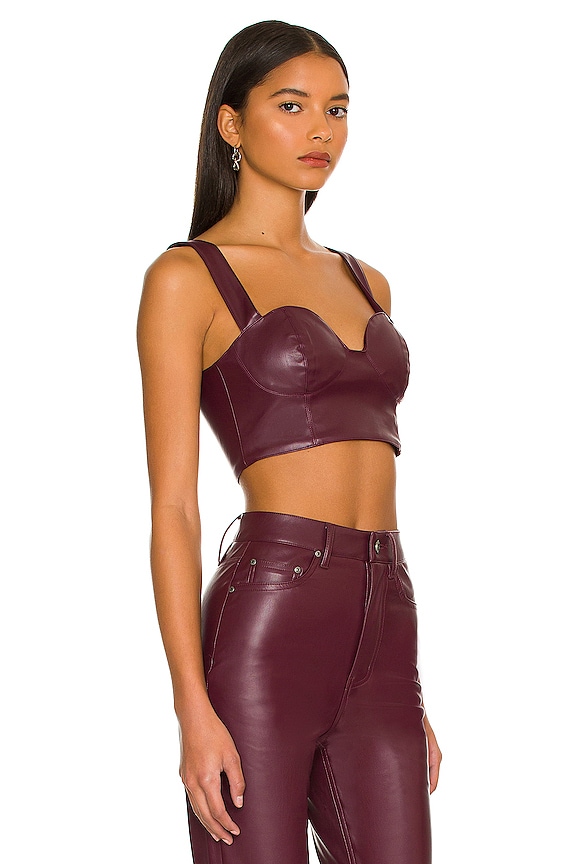 view 2 of 4 KOA VEGAN LEATHER 탑 in Port Royale