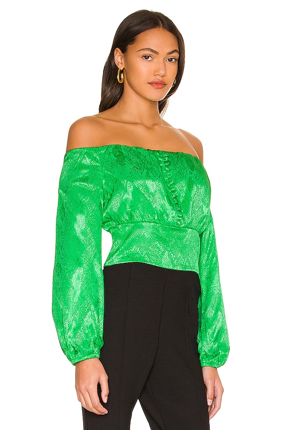 view 2 of 4 Jonas Top in Fem Green in Fern Green