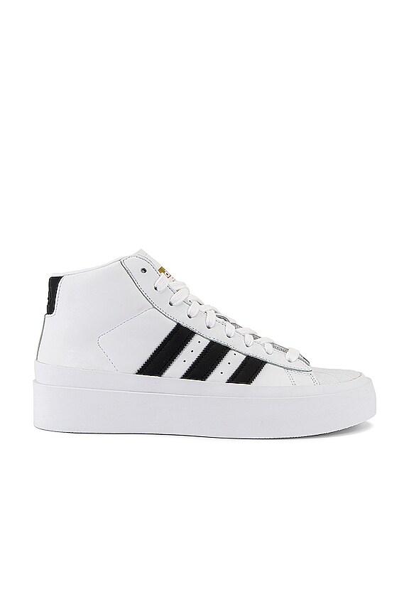 view 2 of 2 SNEAKERS HAUTES in White & Black