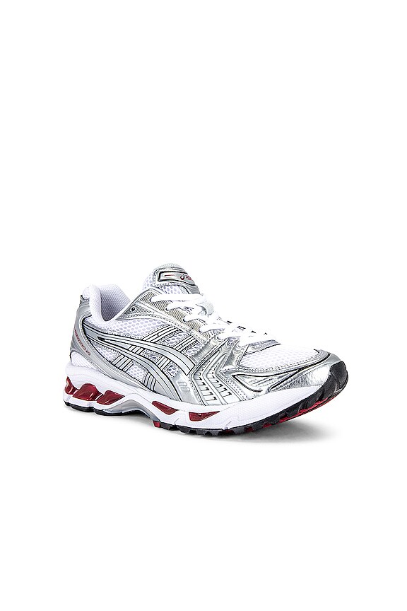 view 2 of 6 GEL-KAYANO 14 in White & Silver