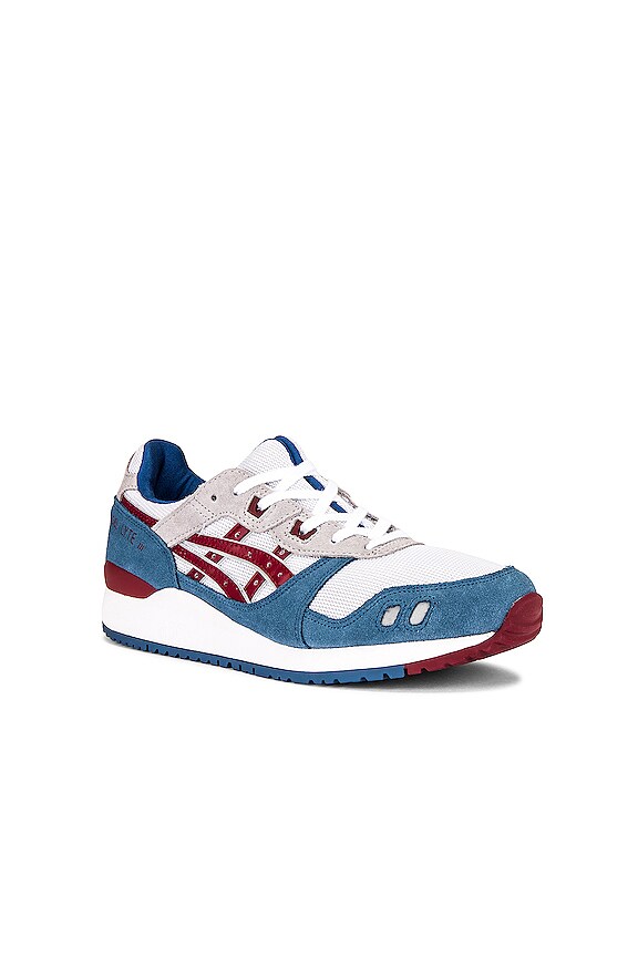 view 2 of 6 GEL-LYTE III OG in Azure & Beet Juice