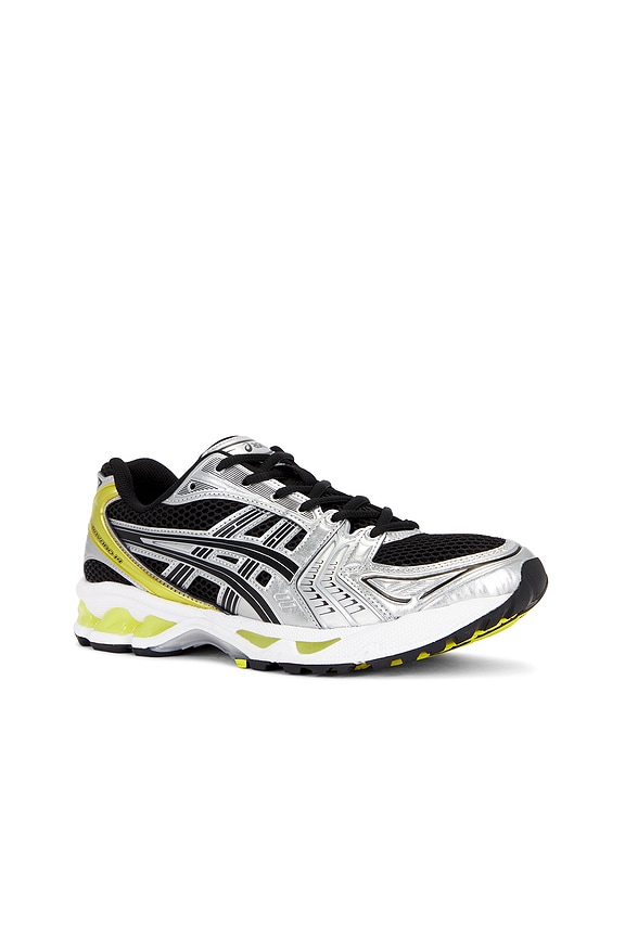 view 2 of 6 Gel-kayano 14 Sneakers in Black & Lemon Spark