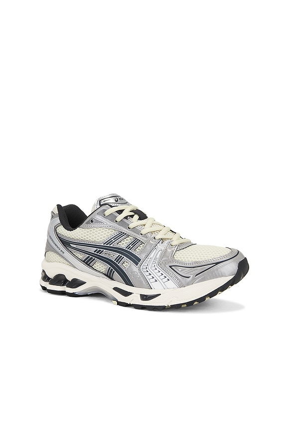 view 2 of 6 Gel-kayano 14 Sneakers in Oyster White & Steeple Grey
