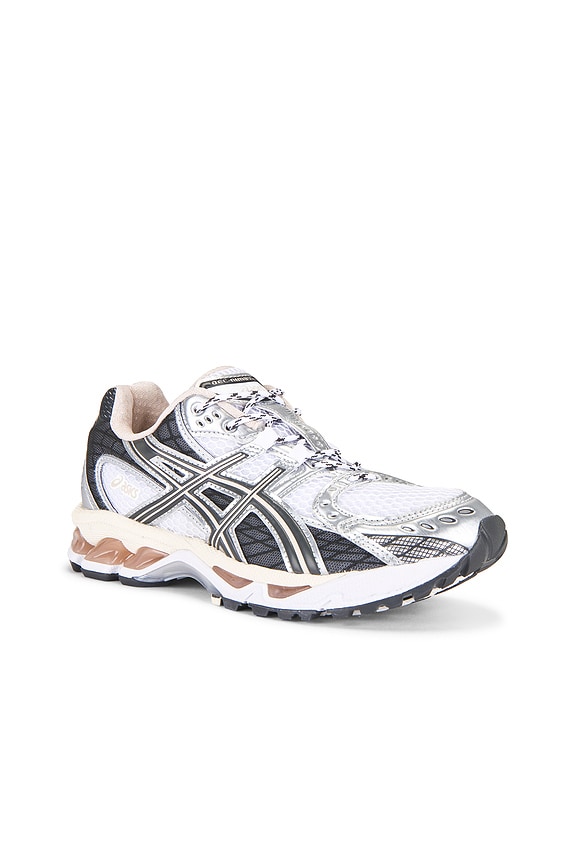 view 2 of 6 GEL-NIMBUS 10.1 Sneaker in White & Obsidian Grey