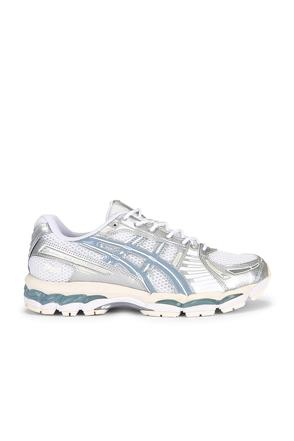view 1 of 6 Gel-Kayano 12.1 Sneaker in White & Dolphin Grey