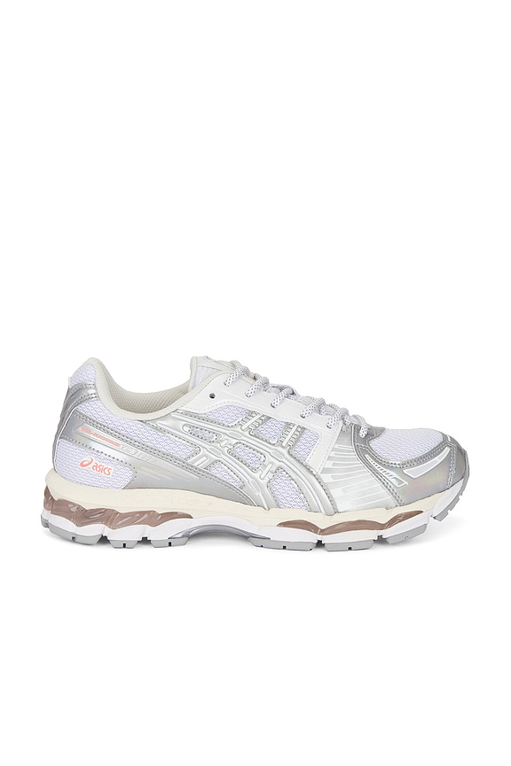 view 1 of 6 Gel-kayano 12.1 Sneaker in White & Pure Silver