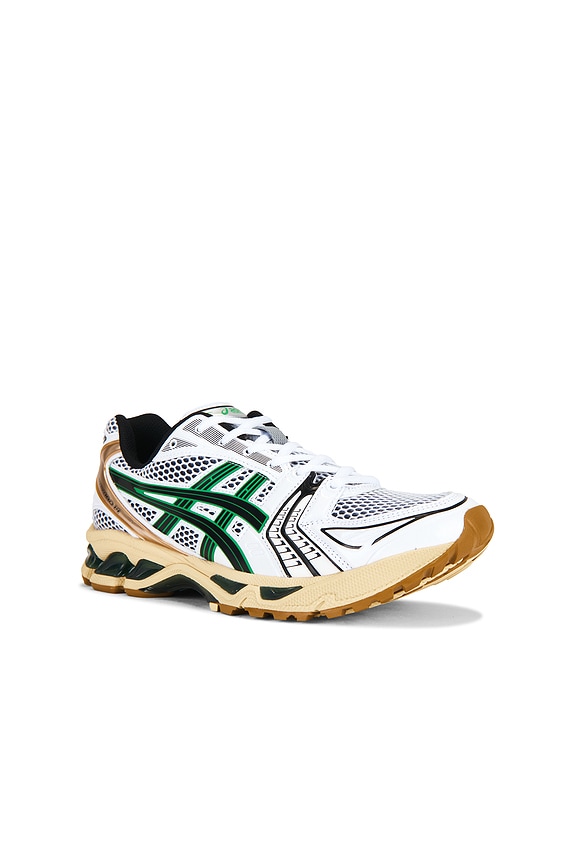 view 2 of 6 ZAPATILLA DEPORTIVA GEL-KAYANO 14 in White & Hinoki Beige