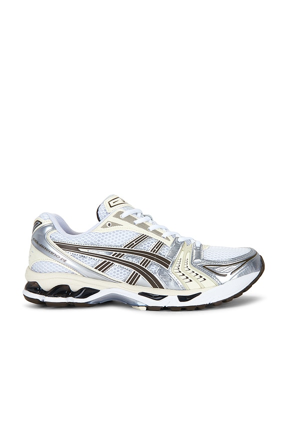 view 1 of 6 Gel-Kayano 14 in White & Ivory