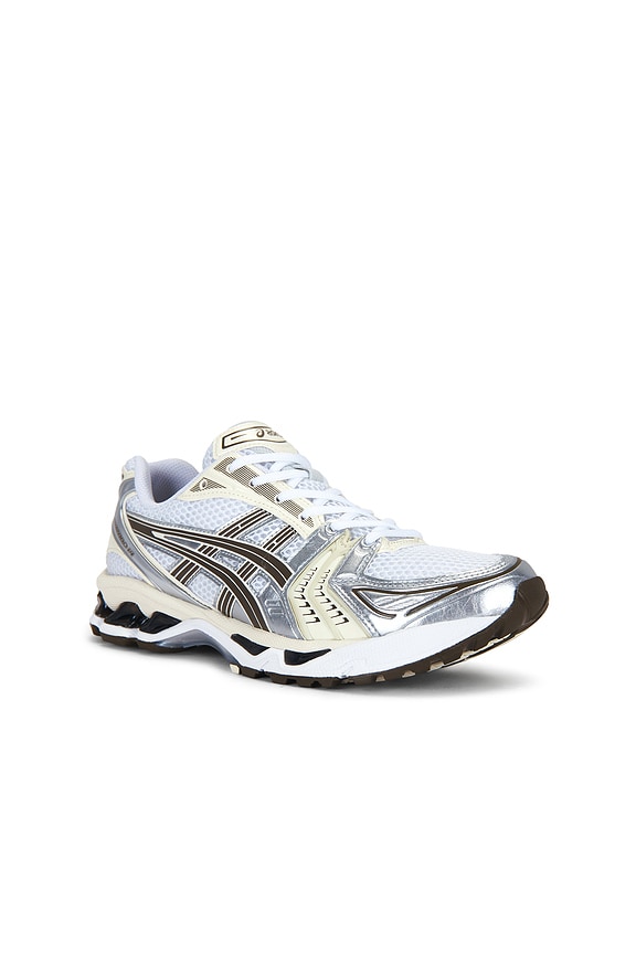 view 2 of 6 Gel-Kayano 14 in White & Ivory