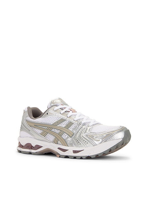 view 2 of 6 GEL-KAYANO 14 Sneaker in White & Moonrock