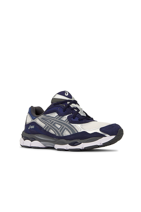 view 2 of 6 Gel-nyc Sneaker in Cream & Steel Grey