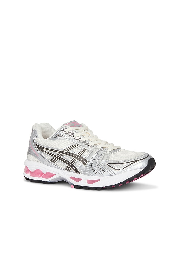 view 2 of 6 Gel-Kayano 14 Sneaker in Cream & Sweet Pink