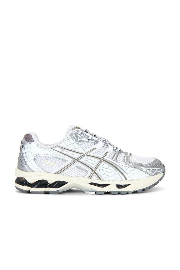 view 1 of 6 Gel-Nimbus 10.1 Sneaker in White & Airy Blue