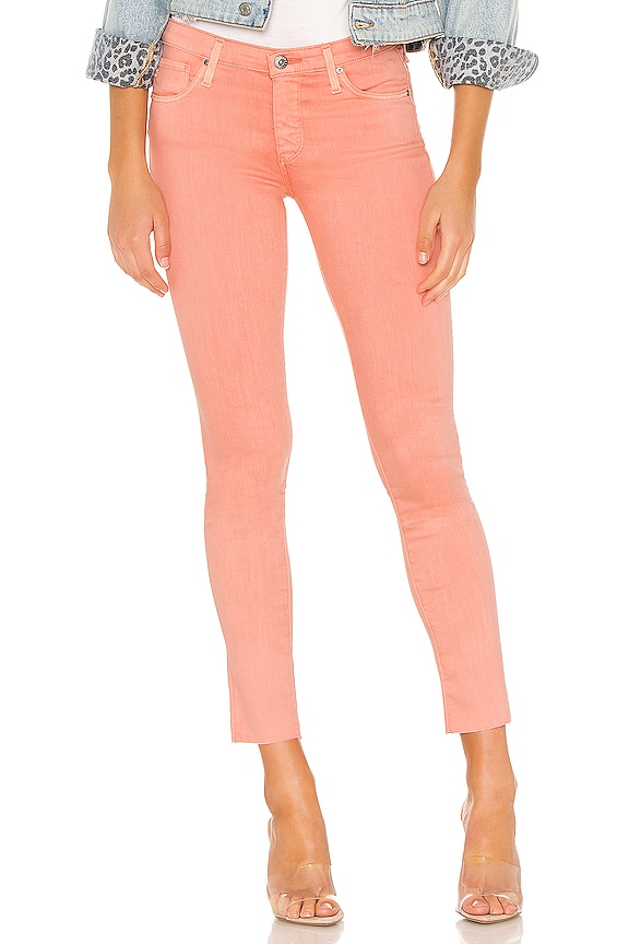 view 1 of 4 JEAN SKINNY in Hi White Peach Quartz