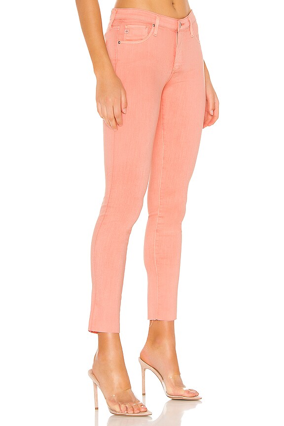 view 2 of 4 JEAN SKINNY in Hi White Peach Quartz