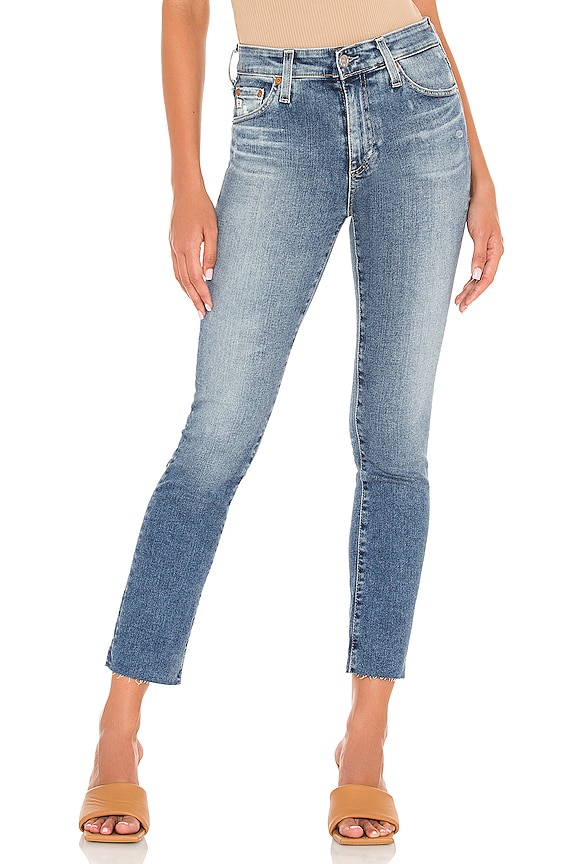 AG Jeans Mari Crop in 17 Years Coldwater | REVOLVE