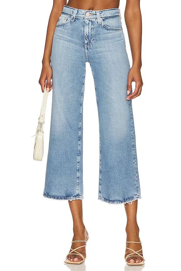 Ziggy Wide Leg Jeans - Sage