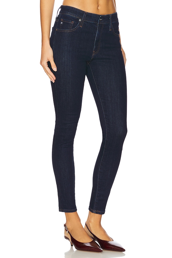 view 2 of 6 Farrah Ankle Skinny in Modern Indigo