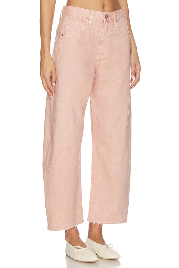 view 2 of 6 Hattie Crop Straight Leg Jeans in Sulfur Sparkling Rose
