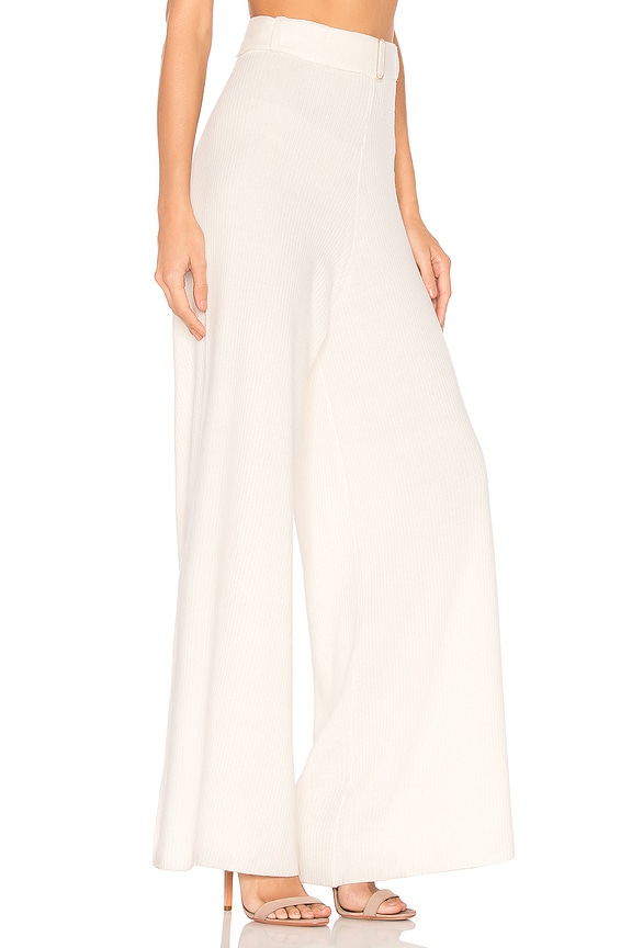 view 2 of 4 PANTALON QUILL KNIT in Ivory Dust