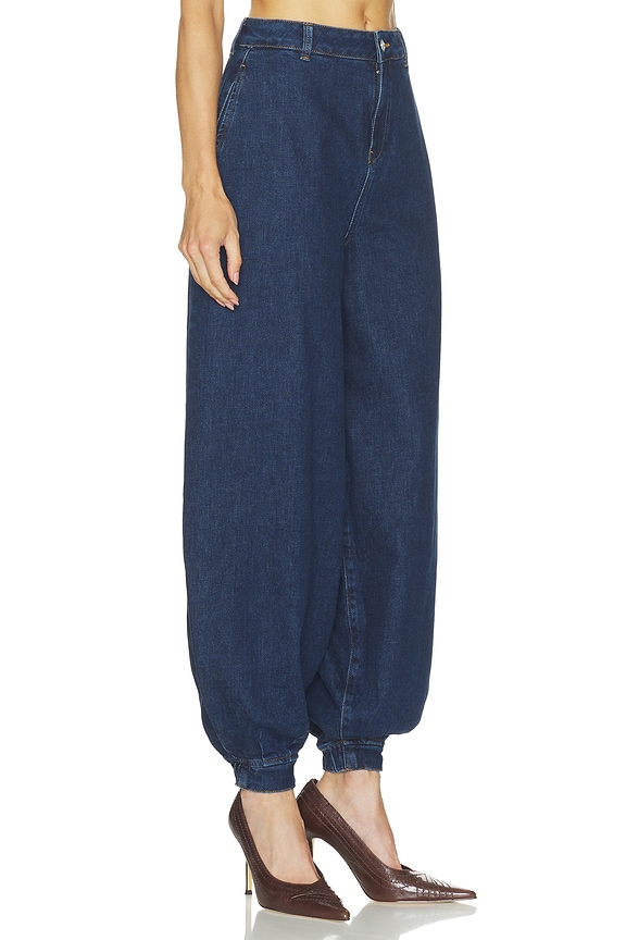 view 2 of 6 Meryl Balloon Jean in Blue