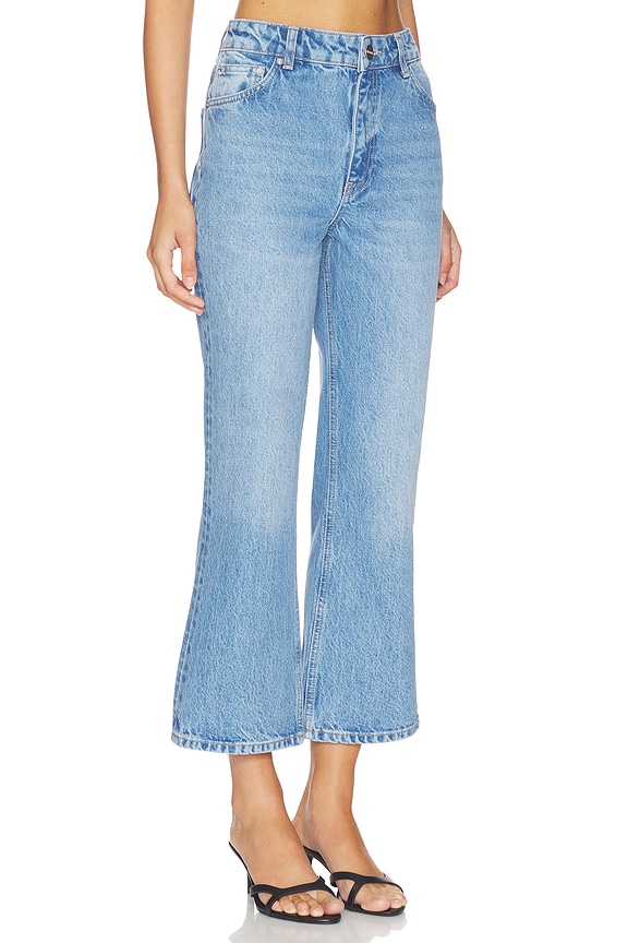 view 2 of 6 Kick Flare Jean in Light Wash