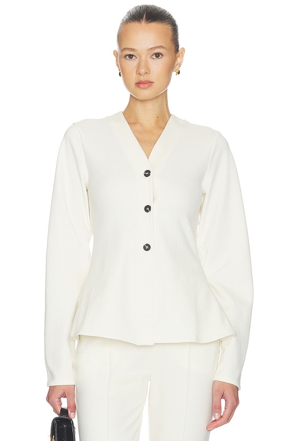 view 1 of 4 CÁRDIGAN AZALEA in Ivory