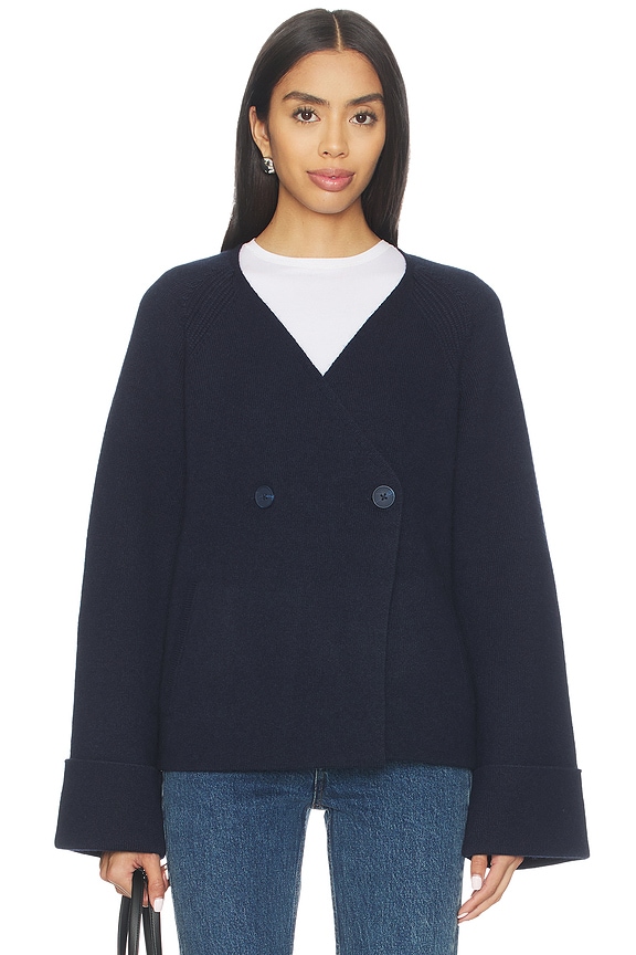 view 1 of 5 Hampton Cardigan in Navy