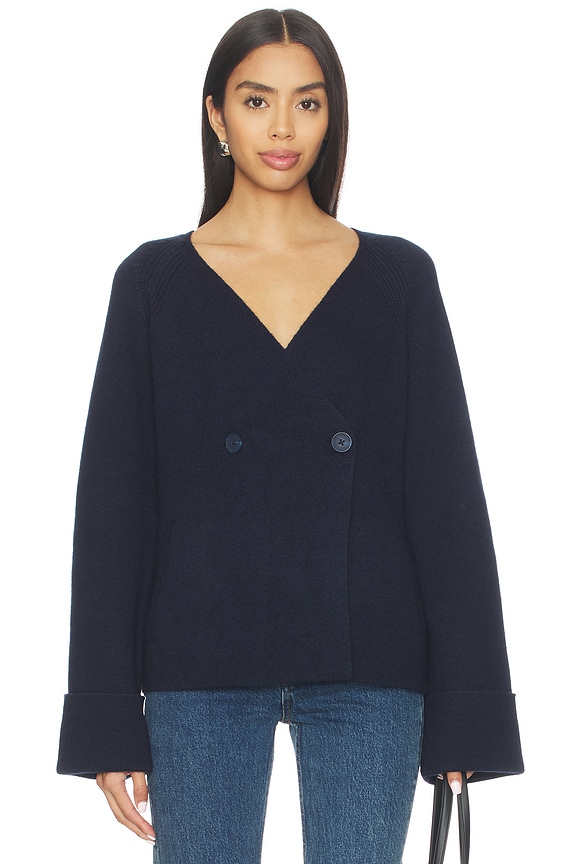 view 2 of 5 Hampton Cardigan in Navy