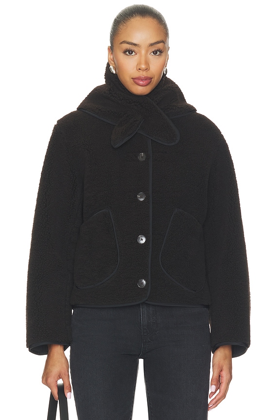 view 2 of 5 Theodora Jacket in Brown