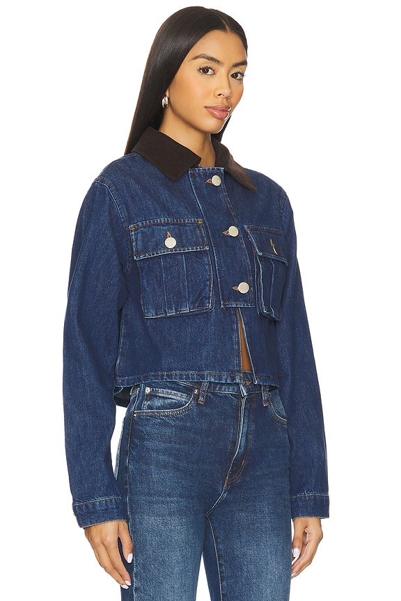 view 2 of 4 Ethan Denim Jacket in Mid Blue