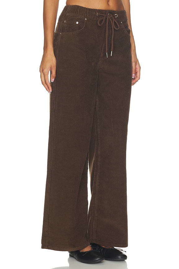 view 2 of 6 Alicia Cord Trouser in Brown