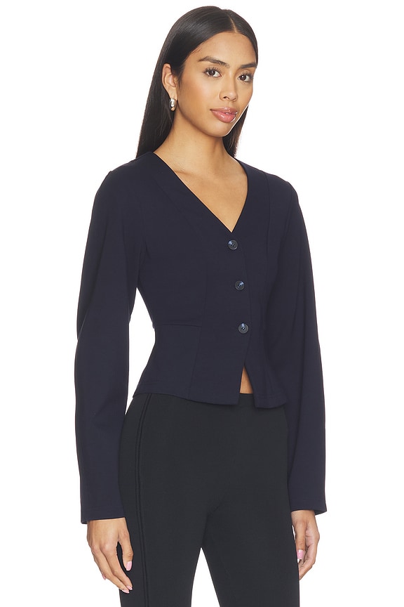 view 2 of 4 Doyer Ponte Top in Navy