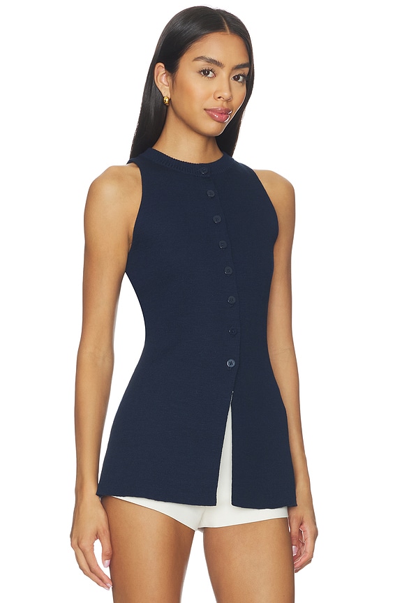 view 2 of 4 SIN MANGAS DE PUNTO DAPHNE in Navy