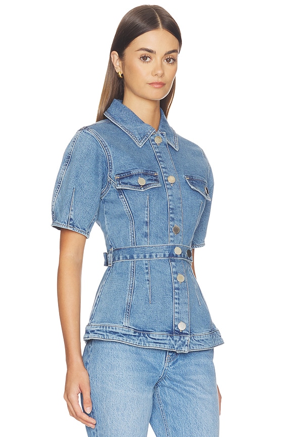 view 2 of 4 Jette Denim Shirt in Light Wash