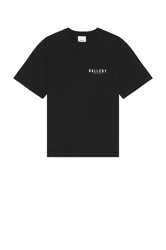 view 2 of 3 x RSVP Gallery Short Sleeve Crew T-Shirt in Black