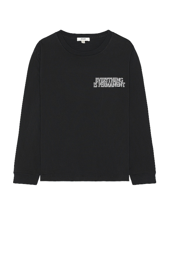 view 2 of 4 Dr. Woo Long Sleeve T-shirt in Vintage Black