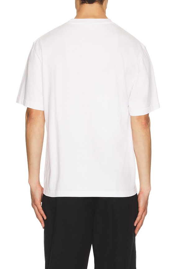 view 2 of 4 Asha Mock Neck Tee in White