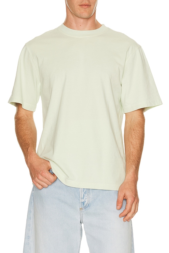 view 1 of 4 Asha Mock Neck Tee in Mint Cream