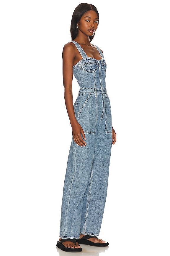 view 2 of 3 Pandora Denim Jumpsuit in Temor