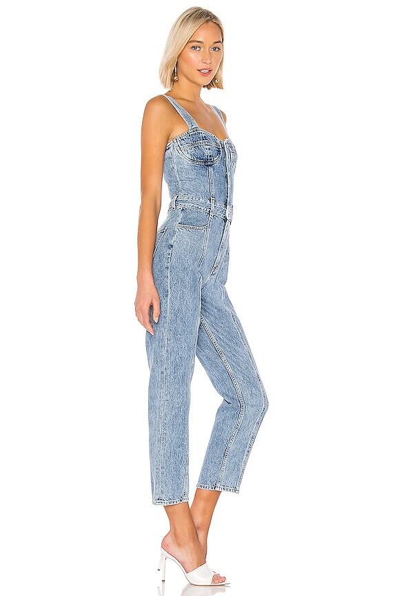 view 2 of 3 Ingrid All In One Bralette Jumpsuit in Malice