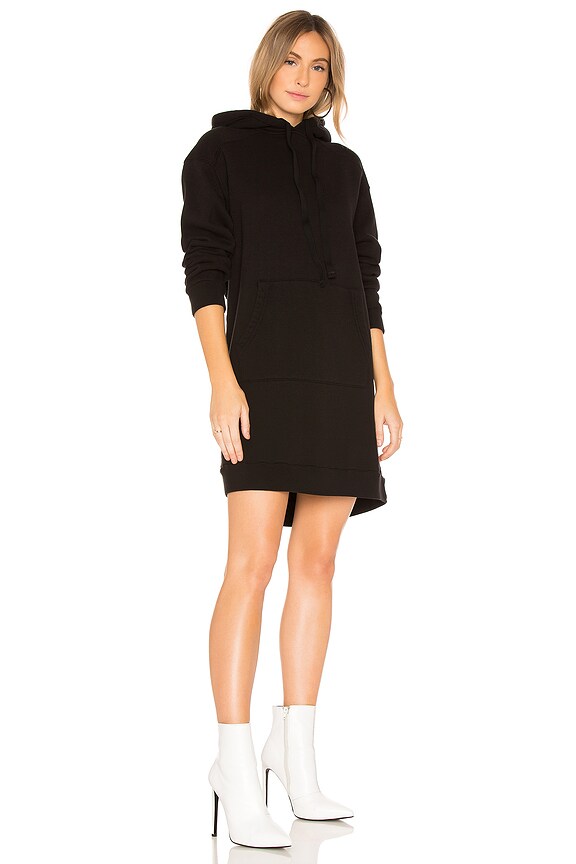 view 2 of 3 Hoodie Dress in Black