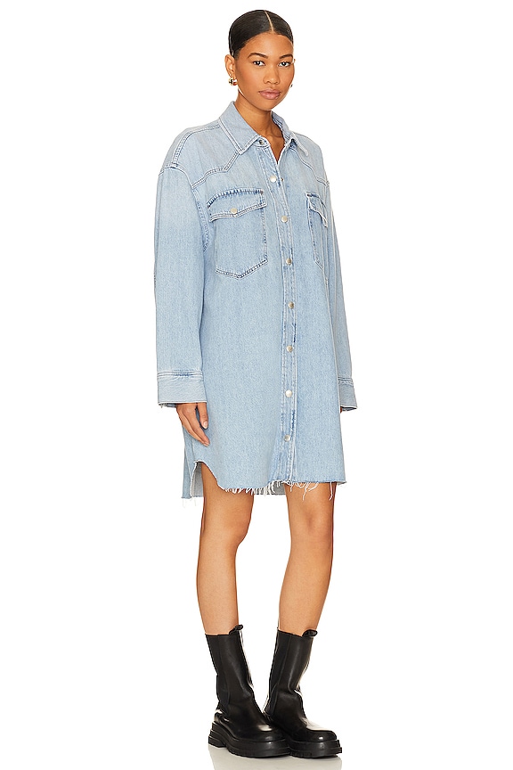 view 2 of 4 VESTIDO CAMISERO JESSA in Flush Flush