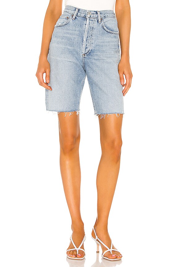 view 2 of 5 SHORT EN JEAN 90S in Riptide