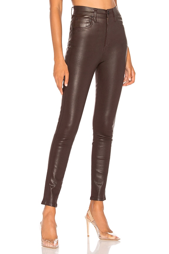 view 2 of 4 Roxanne Leatherette in Currant Leatherette