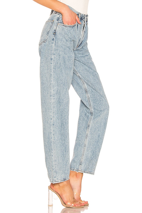 view 2 of 4 Baggy Oversized Jean With Pleats in Lark