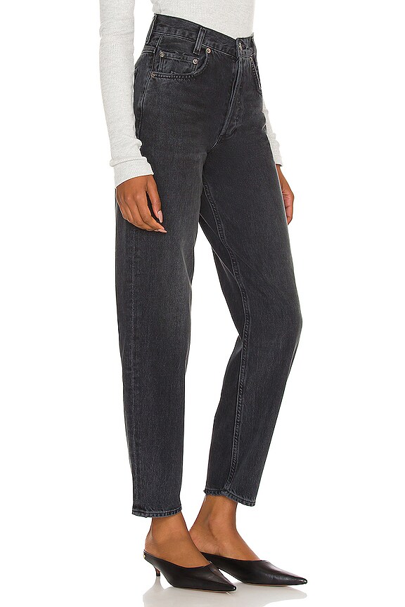 view 2 of 4 High Rise Tapered Baggy Jean in Shambles