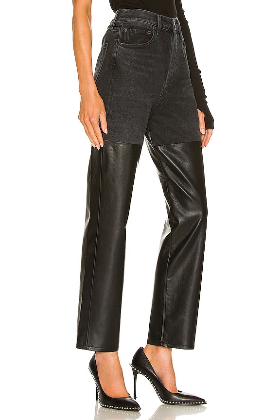 view 2 of 4 90S PINCH WAIST 진 in Howl & Detox Recycled Leather