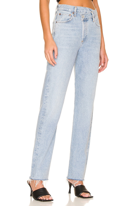 view 2 of 4 Criss Cross Straight Jeans in Dimension