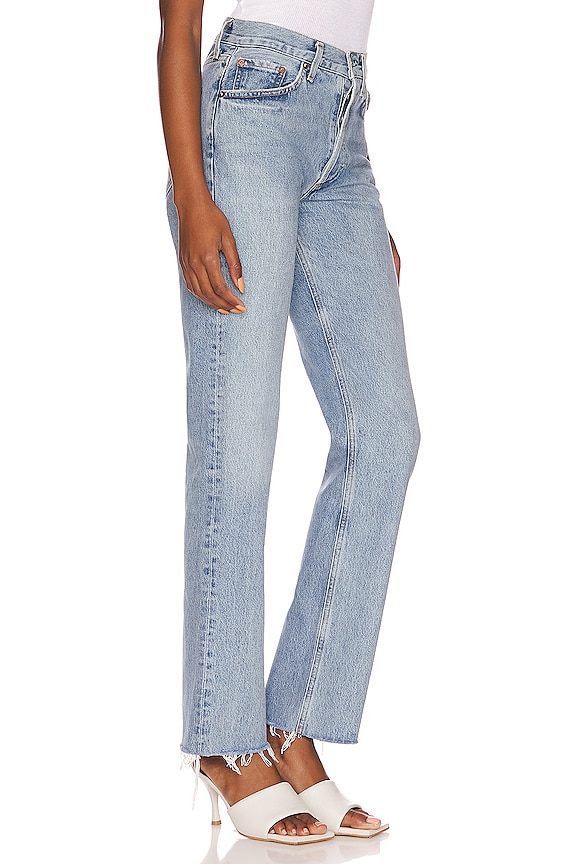 view 2 of 4 Lana Mid Rise Straight Jeans in Sway